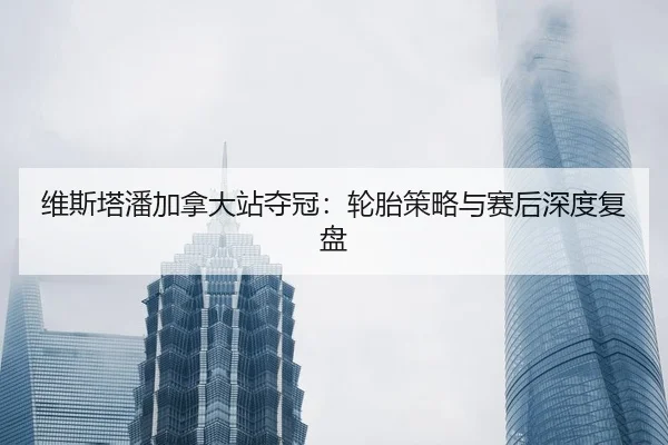 维斯塔潘加拿大站夺冠：轮胎策略与赛后深度复盘